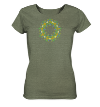 Lade das Bild in den Galerie-Viewer, Farbenfreude - Ladies Organic Shirt (meliert)