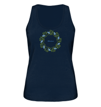 Lade das Bild in den Galerie-Viewer, Das Glück ist ein Schmetterling - Ladies Organic Tank-Top