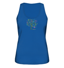 Lade das Bild in den Galerie-Viewer, Still unter fallenden Blüten sitzen - Ladies Organic Tank-Top