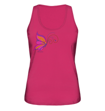 Lade das Bild in den Galerie-Viewer, Das Glück ist ein Schmetterling - Ladies Organic Tank-Top