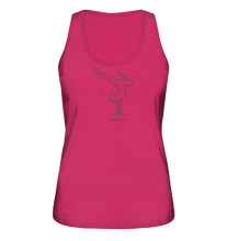 Lade das Bild in den Galerie-Viewer, Fließend in Bewegung - Ladies Organic Tank-Top