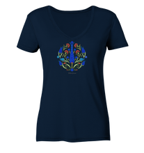 Lade das Bild in den Galerie-Viewer, Ein Bett im Kornfeld - Ladies Organic V-Neck Shirt