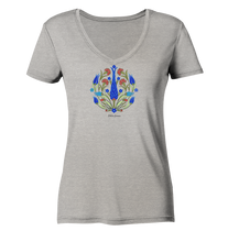 Lade das Bild in den Galerie-Viewer, Ein Bett im Kornfeld - Ladies Organic V-Neck Shirt