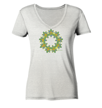 Lade das Bild in den Galerie-Viewer, Farbenfreude - Ladies Organic V-Neck Shirt