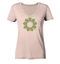 Lade das Bild in den Galerie-Viewer, Farbenfreude - Ladies Organic V-Neck Shirt