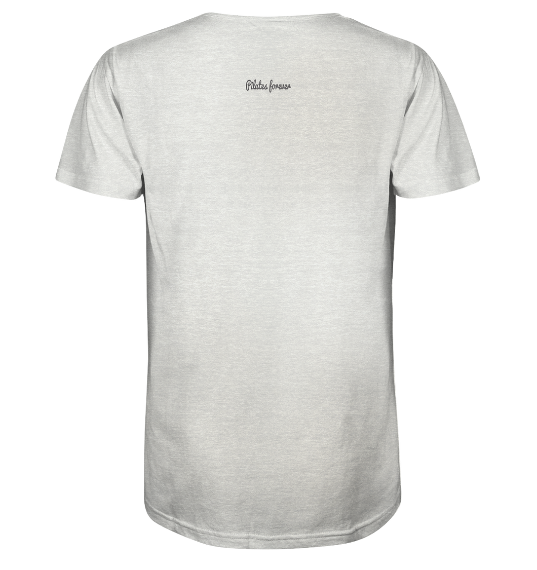 Weniger ist mehr. - Organic Shirt (meliert)