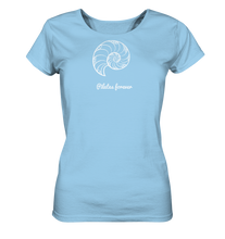 Lade das Bild in den Galerie-Viewer, In der Ferne rauscht das Meer - Ladies Organic Shirt
