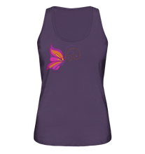 Lade das Bild in den Galerie-Viewer, Das Glück ist ein Schmetterling  - Ladies Organic Tank-Top
