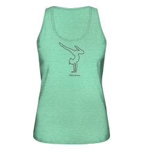 Lade das Bild in den Galerie-Viewer, Fließend in Bewegung - Ladies Organic Tank-Top
