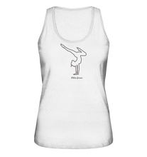 Lade das Bild in den Galerie-Viewer, Fließend in Bewegung - Ladies Organic Tank-Top
