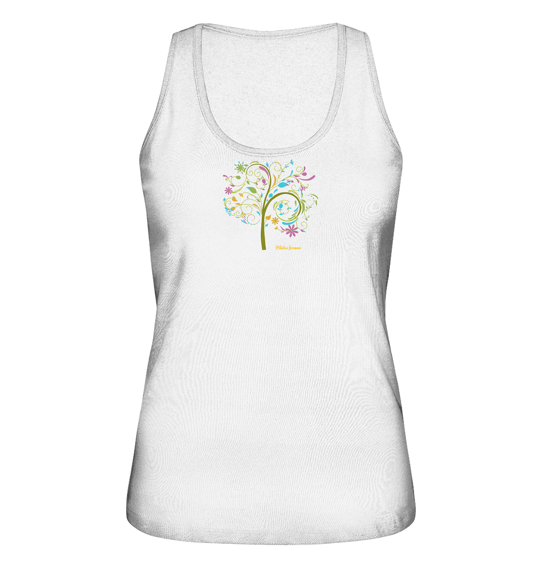 Still unter fallenden Blüten sitzen - Ladies Organic Tank-Top