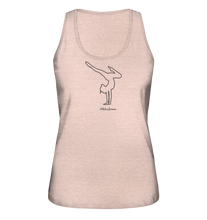 Lade das Bild in den Galerie-Viewer, Fließend in Bewegung - Ladies Organic Tank-Top
