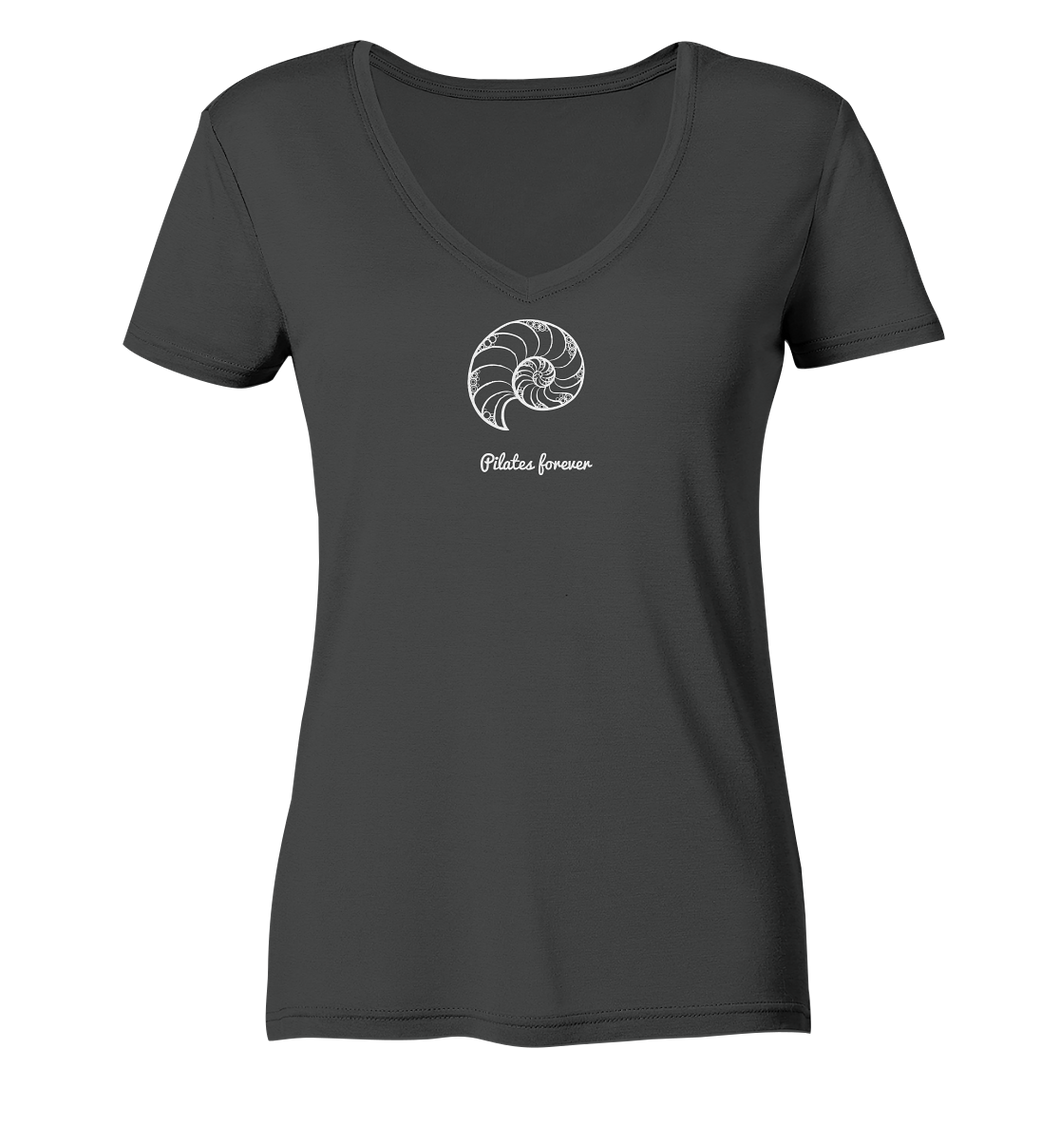 Du hörst das Meer in der Ferne rauschen. - Ladies Organic V-Neck Shirt