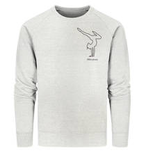 Lade das Bild in den Galerie-Viewer, Fließend in Bewegung - Ladies Organic Sweatshirt
